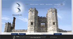 Desktop Screenshot of brambles-estateagents.com
